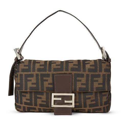 fendi baguette dark blue|fendi monogram baguette bag.